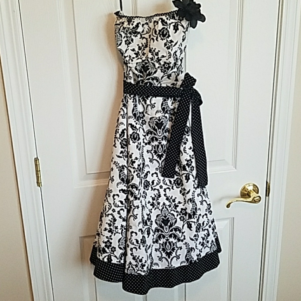 Black and White dress